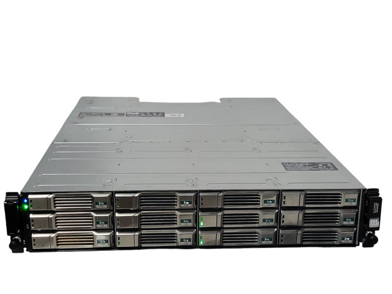 Dell PowerVault MD1400 Storage Array 10x 3TB SAS 2x 12G-SAS-4 EMM 2x PSU, SEE _