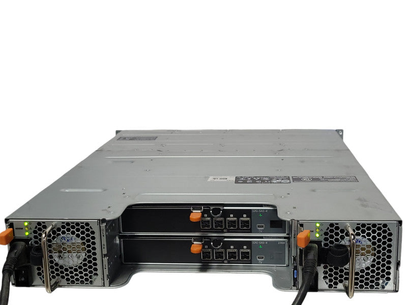 Dell PowerVault MD1400 Storage Array 10x 3TB SAS 2x 12G-SAS-4 EMM 2x PSU, SEE _