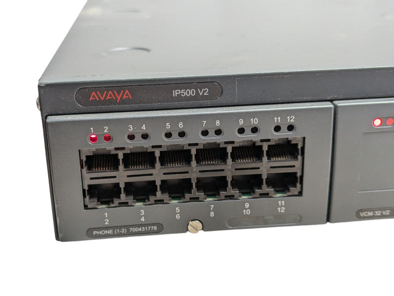 AVAYA IP office 500 V2 Control Unit 2 Modules  -