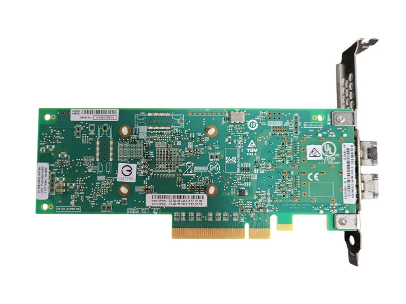 HPE QLOGIC QLE2692-HP Dual Port Full Height Q!
