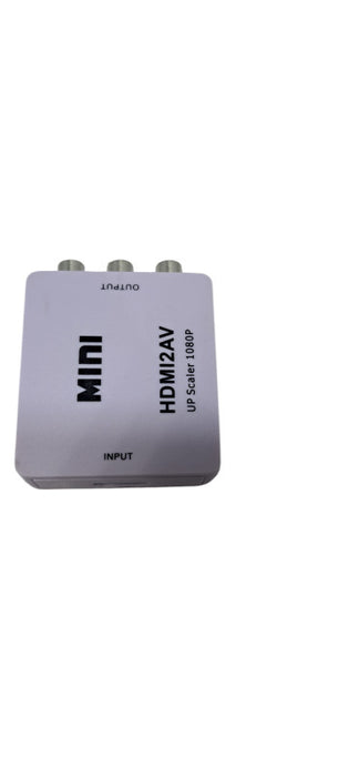 HDMI2AV Mini Converter HDMI To AV Adapter HDMI to RCA 1080P HD Video Audio Q