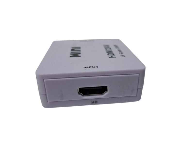 HDMI2AV Mini Converter HDMI To AV Adapter HDMI to RCA 1080P HD Video Audio Q