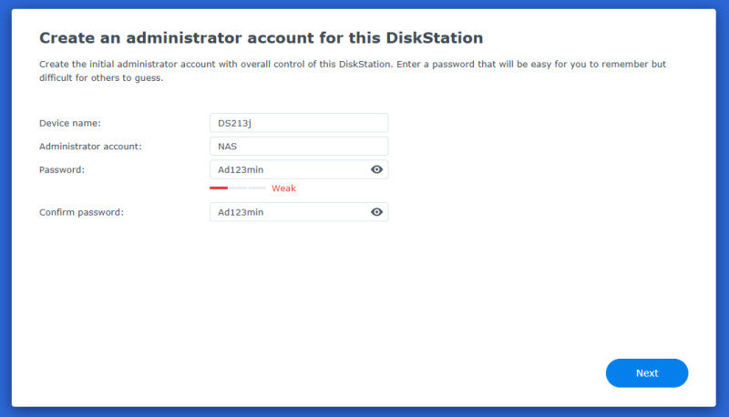 Synology DiskStation DS213j 2-Bay NAS, w/ 2x 3TB HDDs