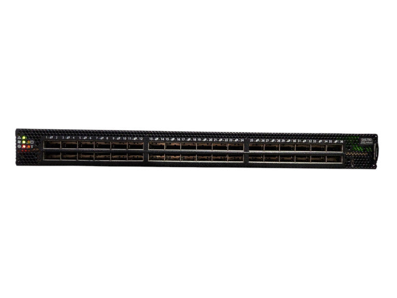 Mellanox SX6790 36-Port 40/56GbE QSFP+ QDR InfiniBand Switch, READ