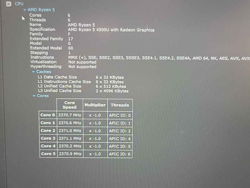 Lenovo ThinkPad E15 Gen 2 | Ryzen 5 4500U| 16GB DDR4| 512GB SSD READ β Lap200