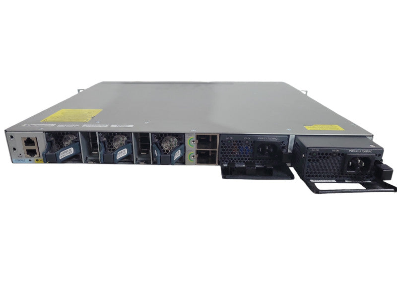 Cisco WS-C3850-48U-S 48-Port PoE Network Switch 2x PSU !