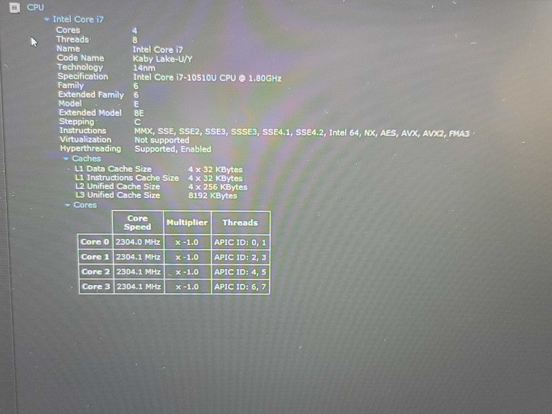 Lenovo ThinkPad P15s| i7-10510U| 16GB DDR4| Quadro P520| 256GB SSD  β Lap200