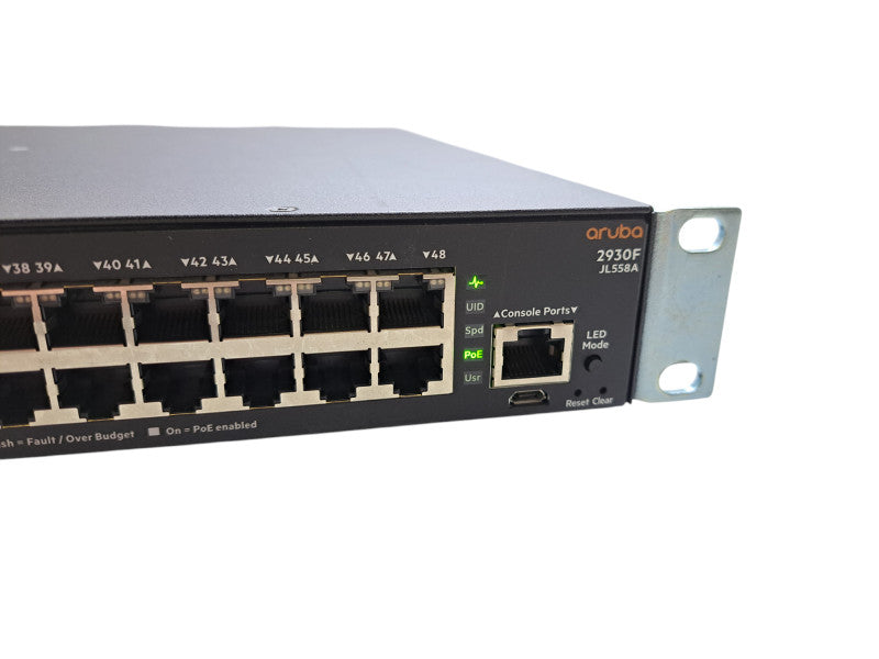 Aruba HP JL558A 2930F |  48G PoE+ 4SFP+ 740W Gigabit Switch