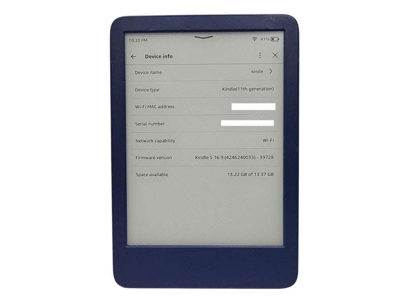 Amazon Kindle Paperwhite 11th Gen E-Reader 16GB $