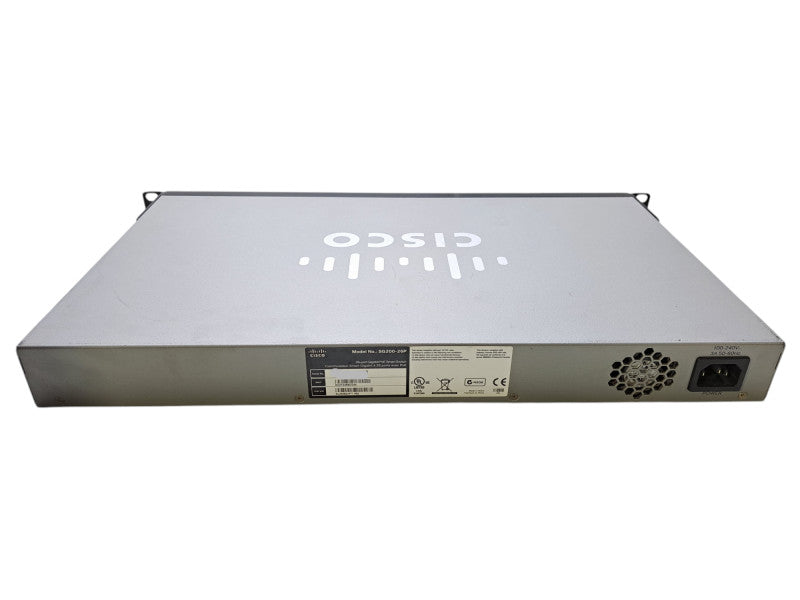 Cisco SG200-26P | 26-Port Gigabit PoE Smart Switch | 2x SFP
