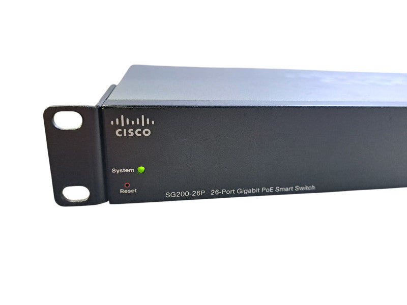 Cisco SG200-26P | 26-Port Gigabit PoE Smart Switch | 2x SFP