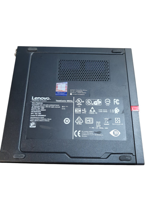 Lenovo Think Centre M920q Micro PC i7 - 8700T CPU @ 2.40GHz 16GB DDR4 Ram