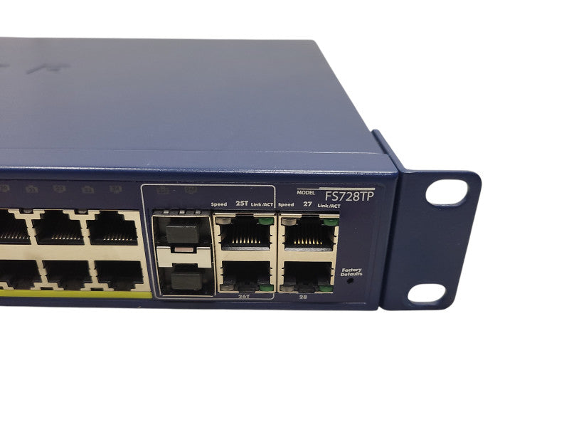 NETGEAR ProSafe 24+4 Smart Switch with PoE FS728TPv2 $