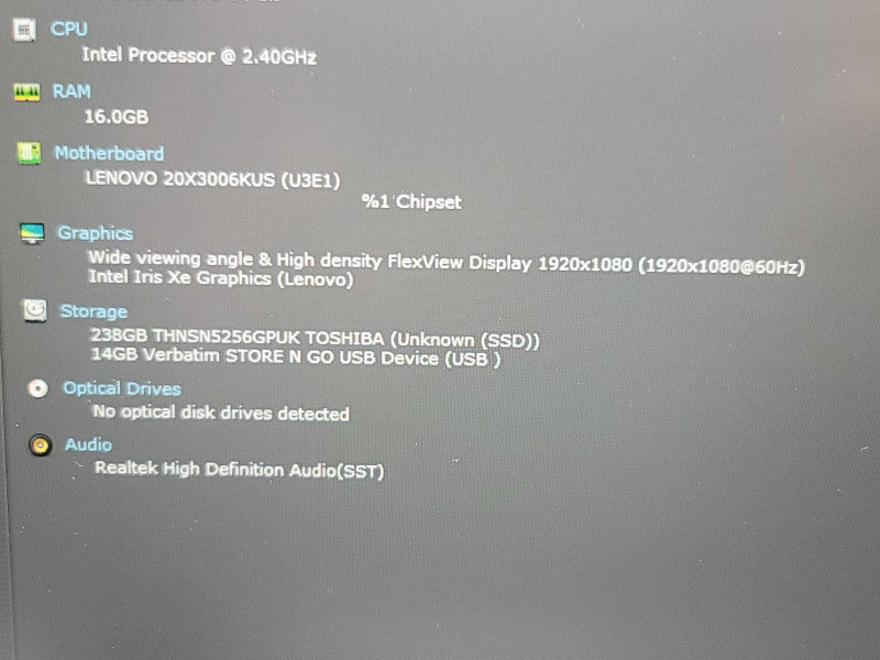 Lenovo ThinkPad L15 Gen 2| i5-1135G7| 16GB DDR4| 256GB SSD  β Lap200