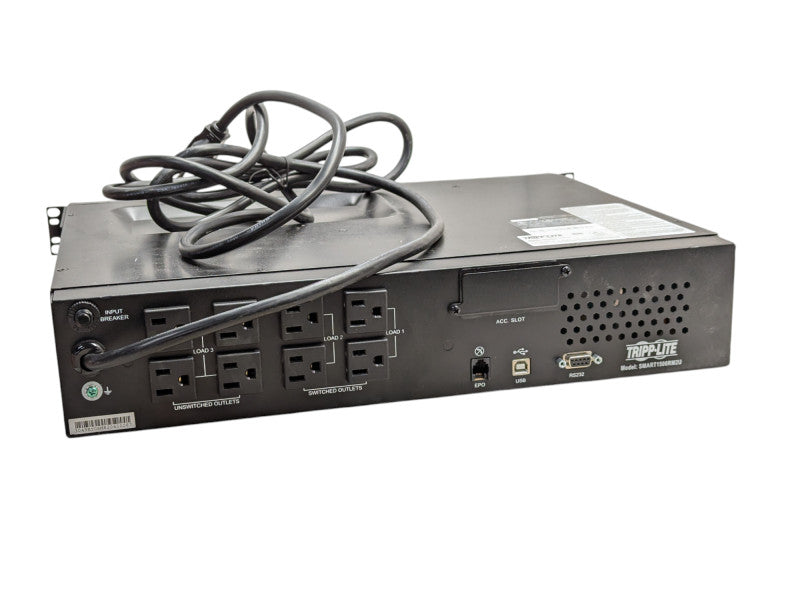 TRIPP Lite Smart1500RM2U 1.5kVA 2U RackMount UPS System Please READ  -