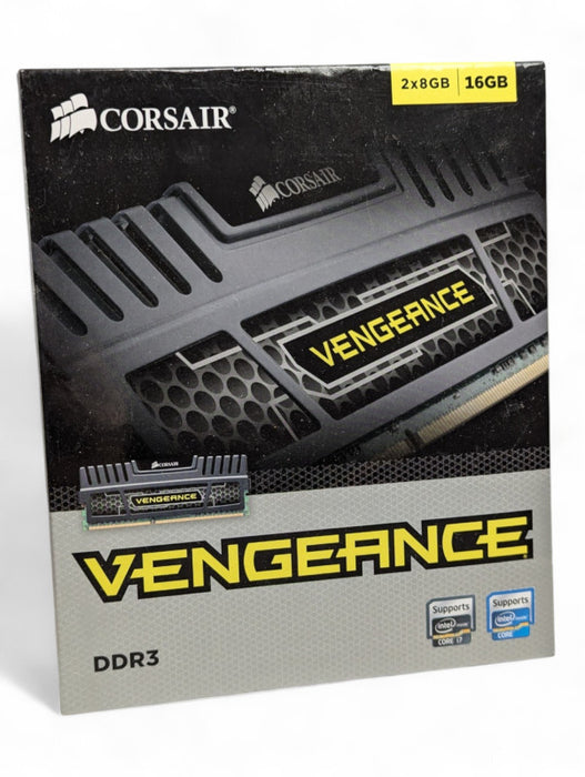 New Corsair Vengeance 16GB DDR3 1600 Mhz Kit MZ16GX3M 2x 8GB  -