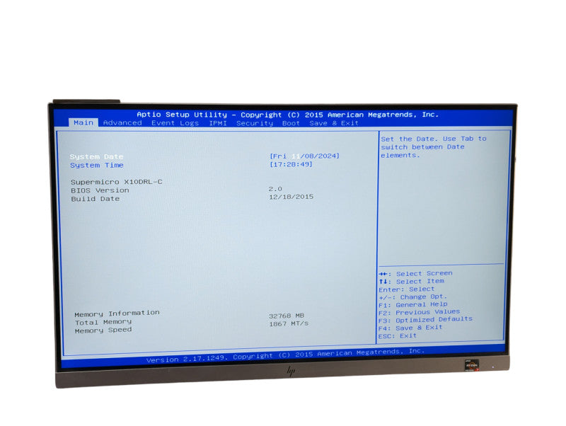Supermicro Tower Server X1DRL-C Intel Xeon E5-2609 v4 @ 1.70Ghz 32GB RAM   -