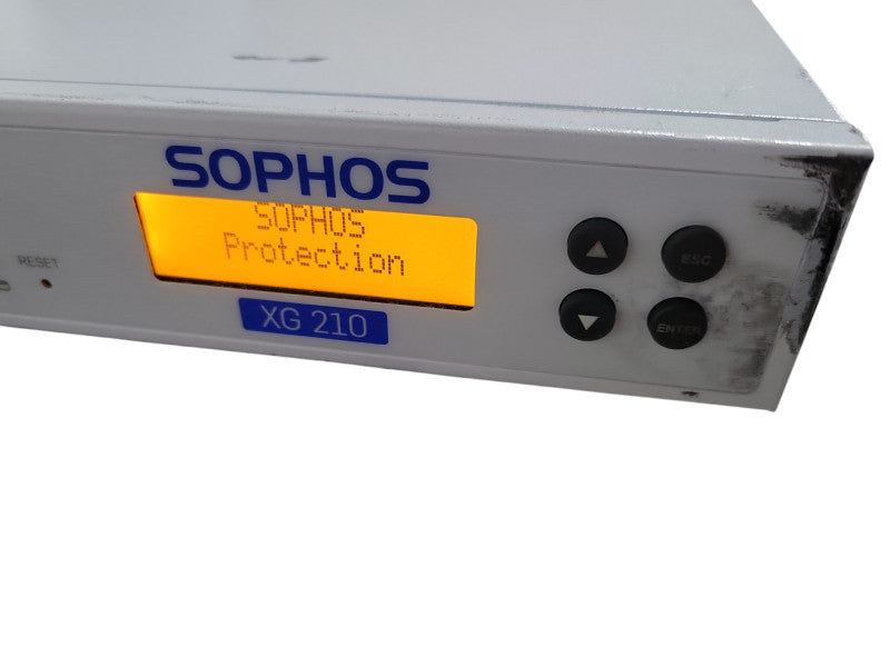 Sophos XG 210, 6-Port Firewall VPN Network Security Appliance Rev 2, READ !