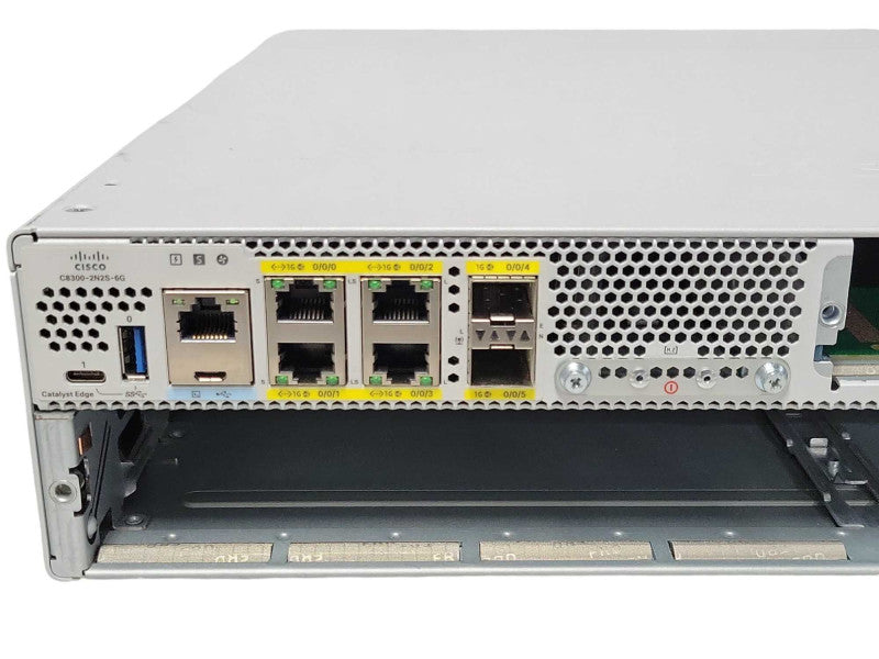 Cisco C8300-2N2S-6G Router Chassis No Power supply, READ  _