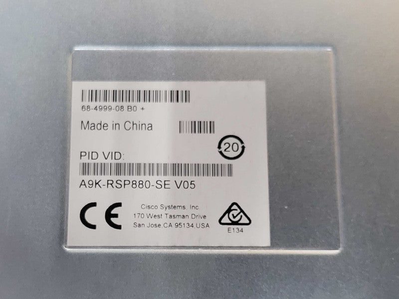 CISCO A9K-RSP880-SE ASR 9000 Route Switch Processor 880 for SERVICE EDGE  _