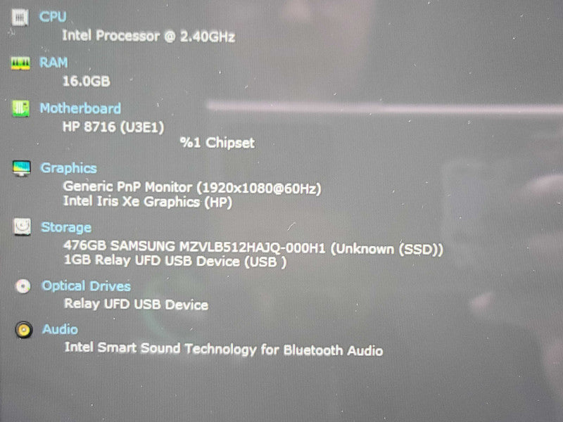 HP Elite Dragonfly G2| i5-1145G7| 16GB RAM| 512GB SSD READ β Lap200
