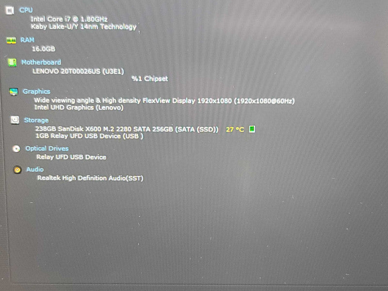 Lenovo ThinkPad T14s| i7-10510U| 16GB DDR4| 256GB SSD  β Lap200