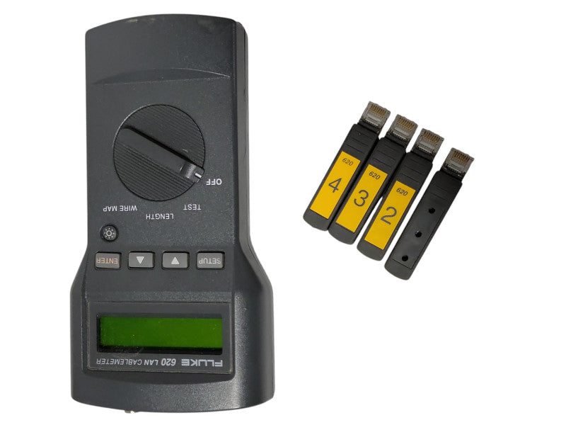 Fluke Networks 620 LAN Cable Meter with Case _