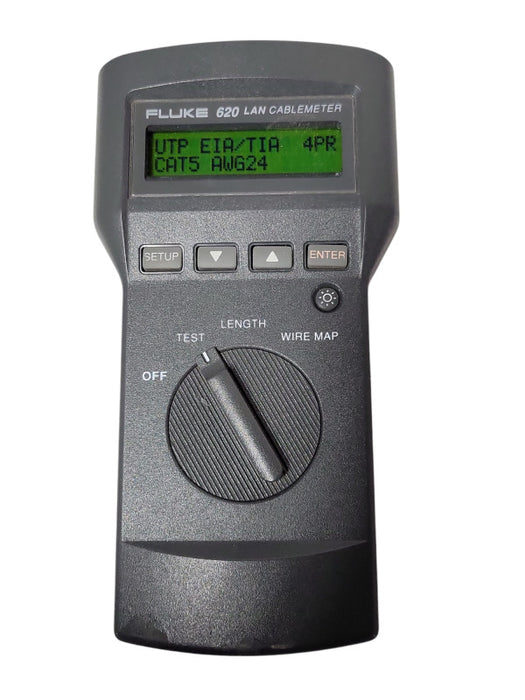 Fluke Networks 620 LAN Cable Meter with Case _