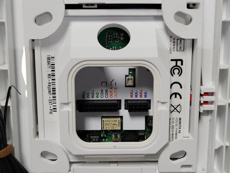 Mobotix MX-KEYPAD1-EXT-PW door security system, READ _