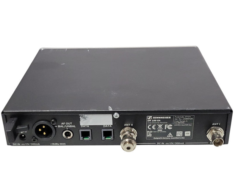 Sennheiser EM100 G4 True Diversity Receiver (516-558 MHz) _