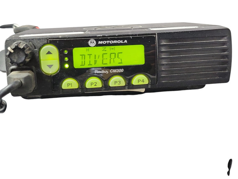Motorola Radius CM300 with MIC and Astron SL-11A Power Supply _