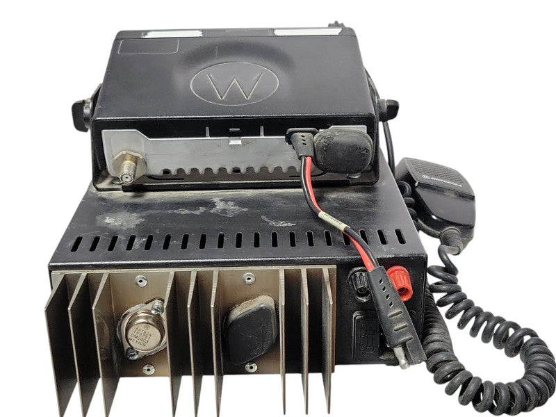 Motorola Radius CM300 with MIC and Astron SL-11A Power Supply _