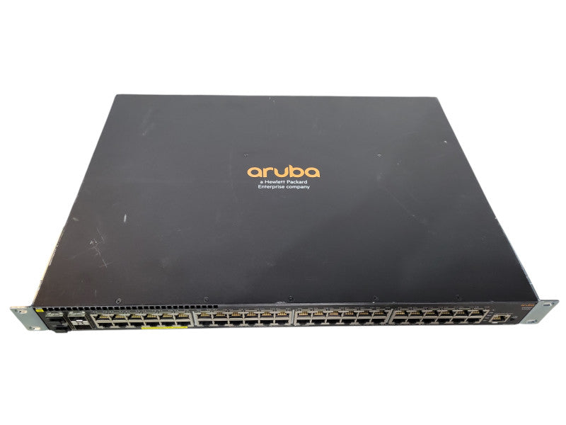 Aruba HP JL558A 2930F 48G PoE+ 4SFP+ 740W Gigabit Switch !