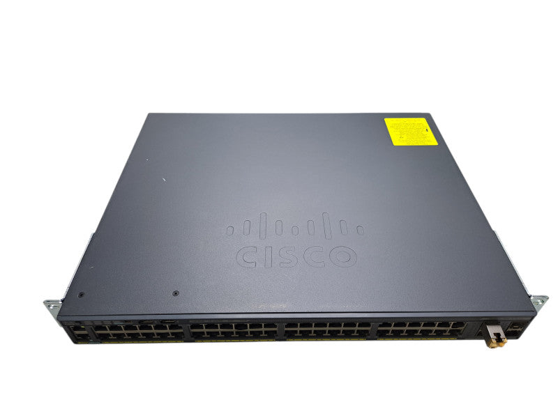 Cisco WS-C2960X-48FPS-L V06 | 48 Port Gigabit PoE+ 740W Switch | 4x SFP