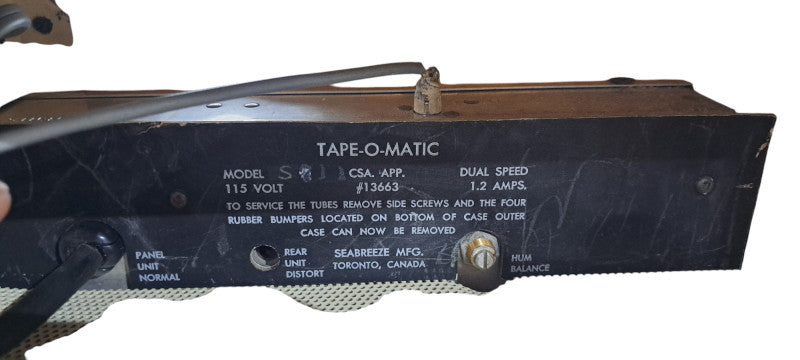 S011 Dual-Speed Reel-to-Reel Tape Recorder