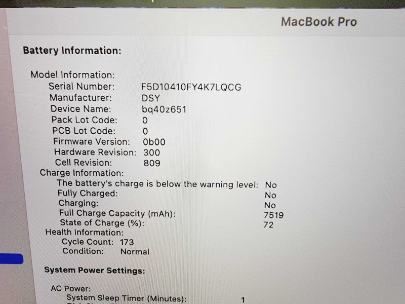 Apple Macbook Pro 2019 16" 8-Core i9-9880H @ 2.3GHz 16GB DDR4 1TB SSD Radeon Pro 5500M 4GB (*