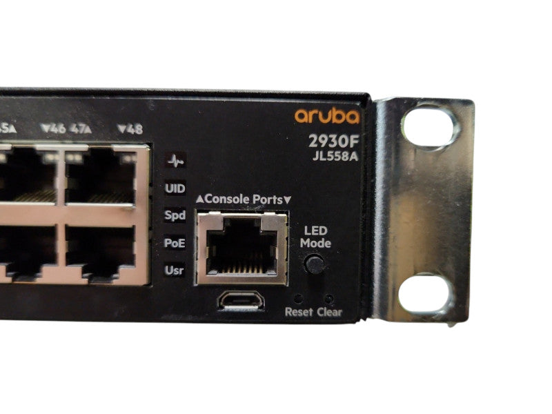 Aruba HP JL558A 2930F 48G PoE+ 4SFP+ 740W Gigabit Switch
