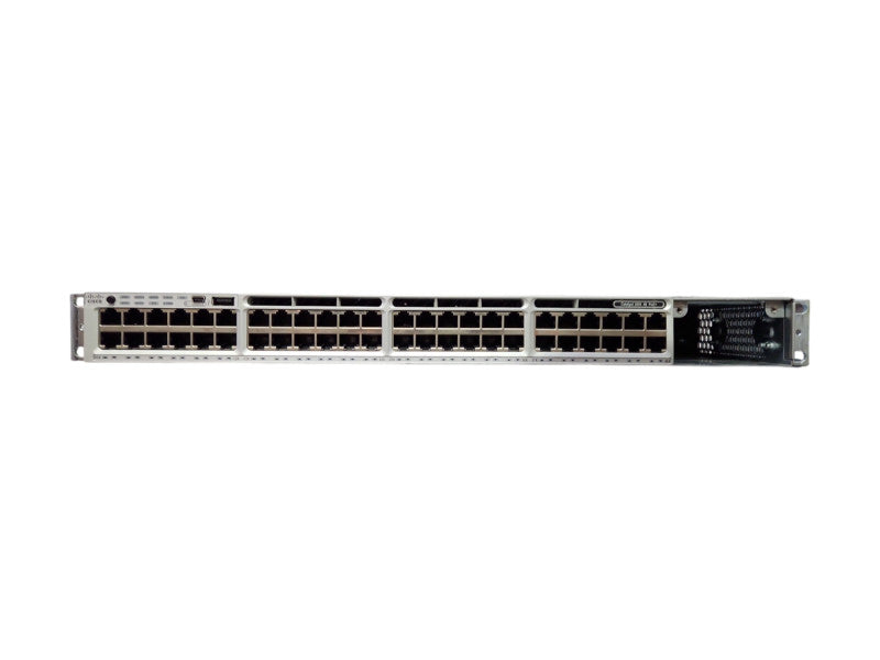 Cisco WS-C3850-48F-S | 48-Port Gigabit PoE+ Switch | 1x 1100W PSU