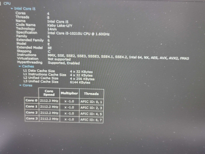 Dell Latitude 3410| i5-10210U| 16GB DDR4| 256GB SSD  β Lap200