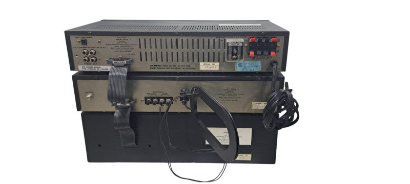 Vintage Realistic SA-600 Stereo System W/ Amplifier, Tuner and Cassette Deck