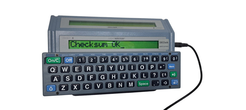 DECTalk 35L Lightwriter, Model 35LQBD0