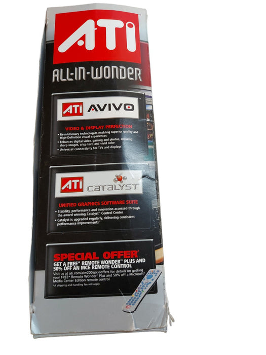 ATI Radeon X1300 All-in-wonder 2006 256MB PCI-E Graphics Card VGA DVI