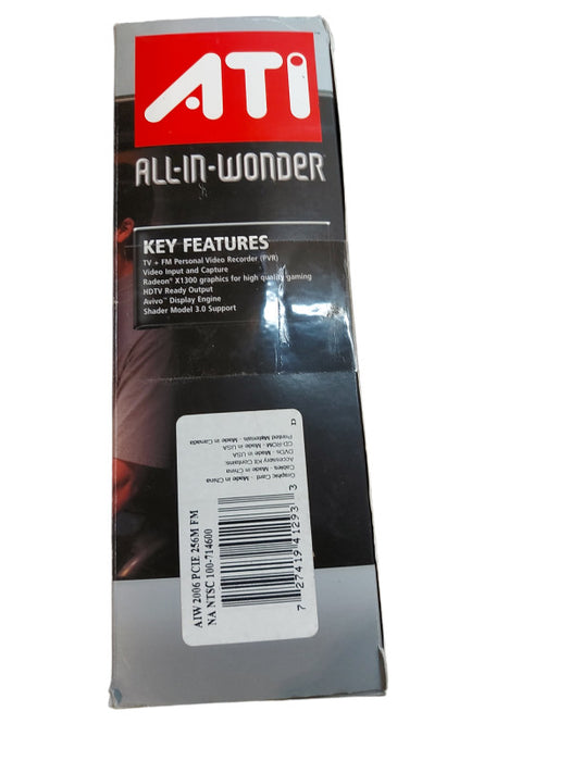 ATI Radeon X1300 All-in-wonder 2006 256MB PCI-E Graphics Card VGA DVI