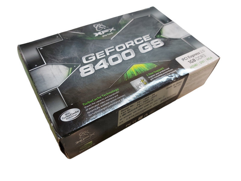 XFX Nvidia GeForce 8400 GS Graphic Card 1GB DDR3 PCIE 2.0 | HDMI | VGA | DVI