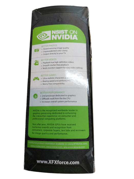 XFX Nvidia GeForce 8400 GS Graphic Card 1GB DDR3 PCIE 2.0 | HDMI | VGA | DVI