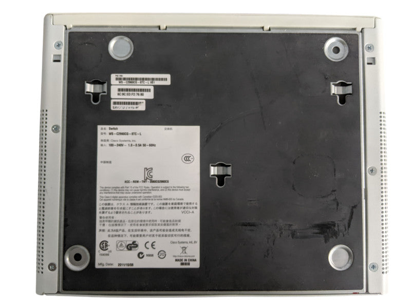 Cisco Catalyst 2960-CG WS-C2960CG-8TC-L | 8 Port Ethernet Network Switch