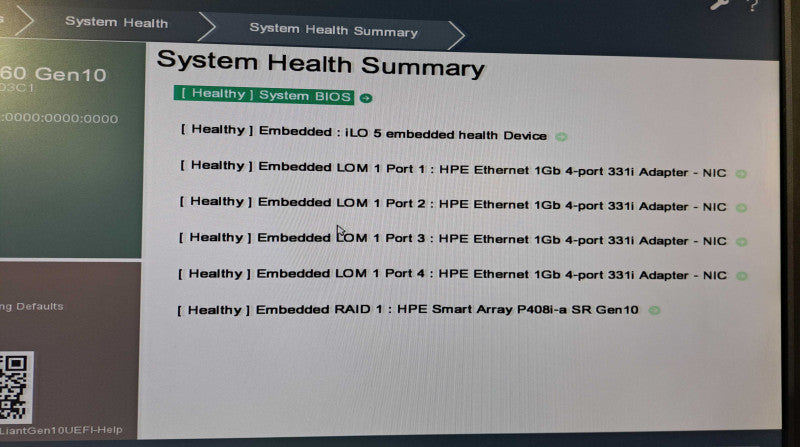 HP DL360 Gen10 1U 8x 2.5" | Xeon Silver 4112 @ 2.60GHz, 16GB DDR4, P408i-a SR