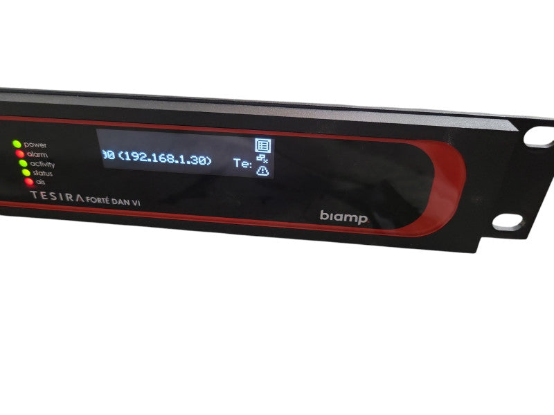 BIAMP TESIRA FORTE DAN VI DIGITAL AUDIO PROCCESOR !