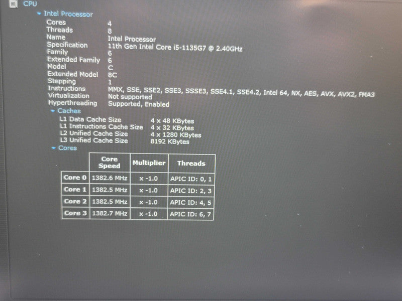 Dell Latitude 3420| i5-1135G7| 16GB DDR4| 256GB SSD READ  β Lap200