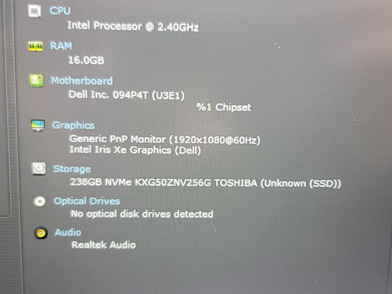 Dell Latitude 3420| i5-1135G7| 16GB DDR4| 256GB SSD  Qβ Lap200